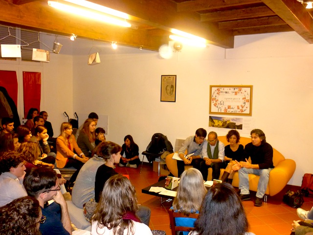 Presentación “Riti di jaima” (Rayuela Edizioni) de Limam Boisha en Forlì.