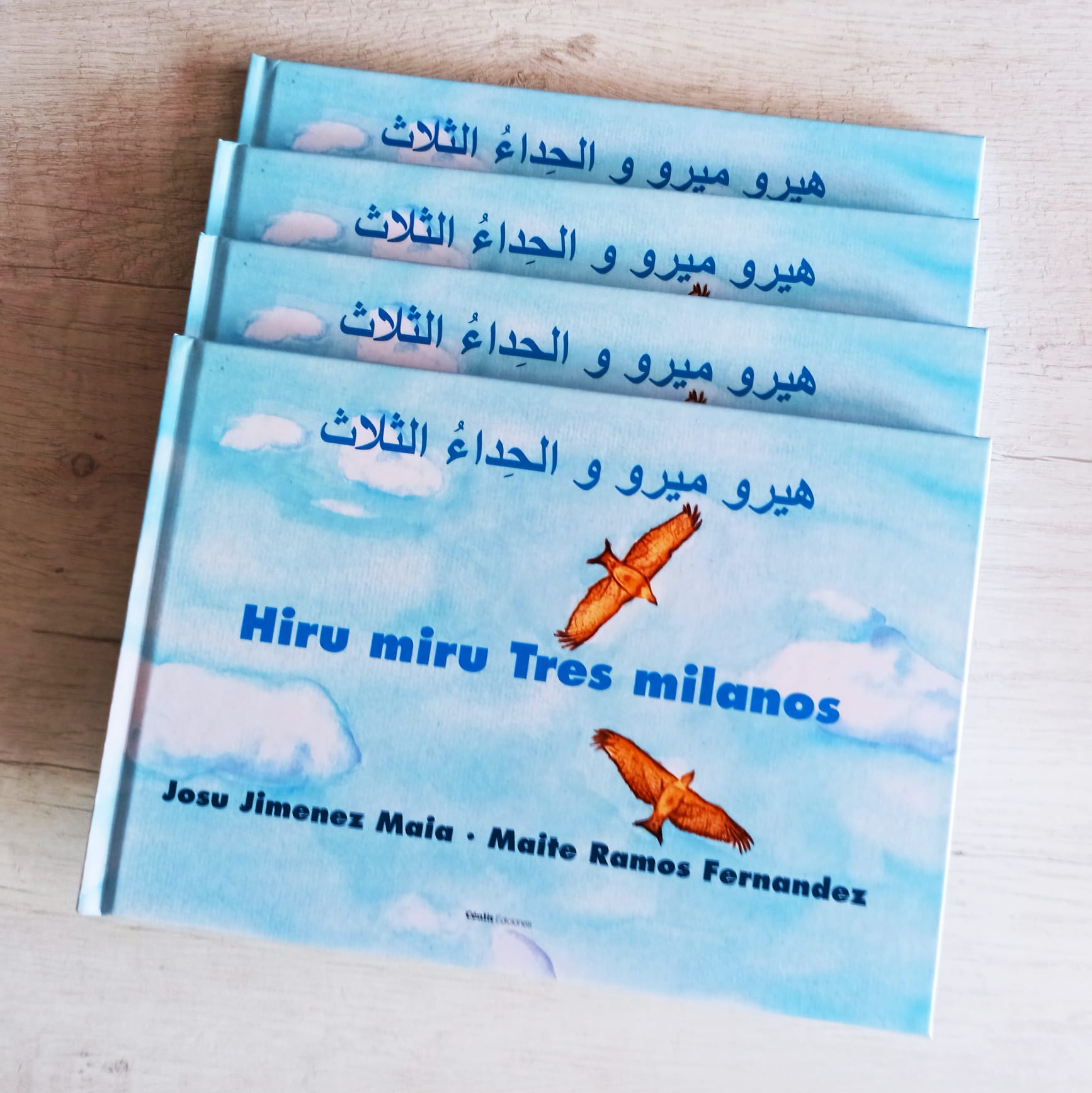 TRES MILANOS- HIRU MIRU- LLEGAN AL SAHARA