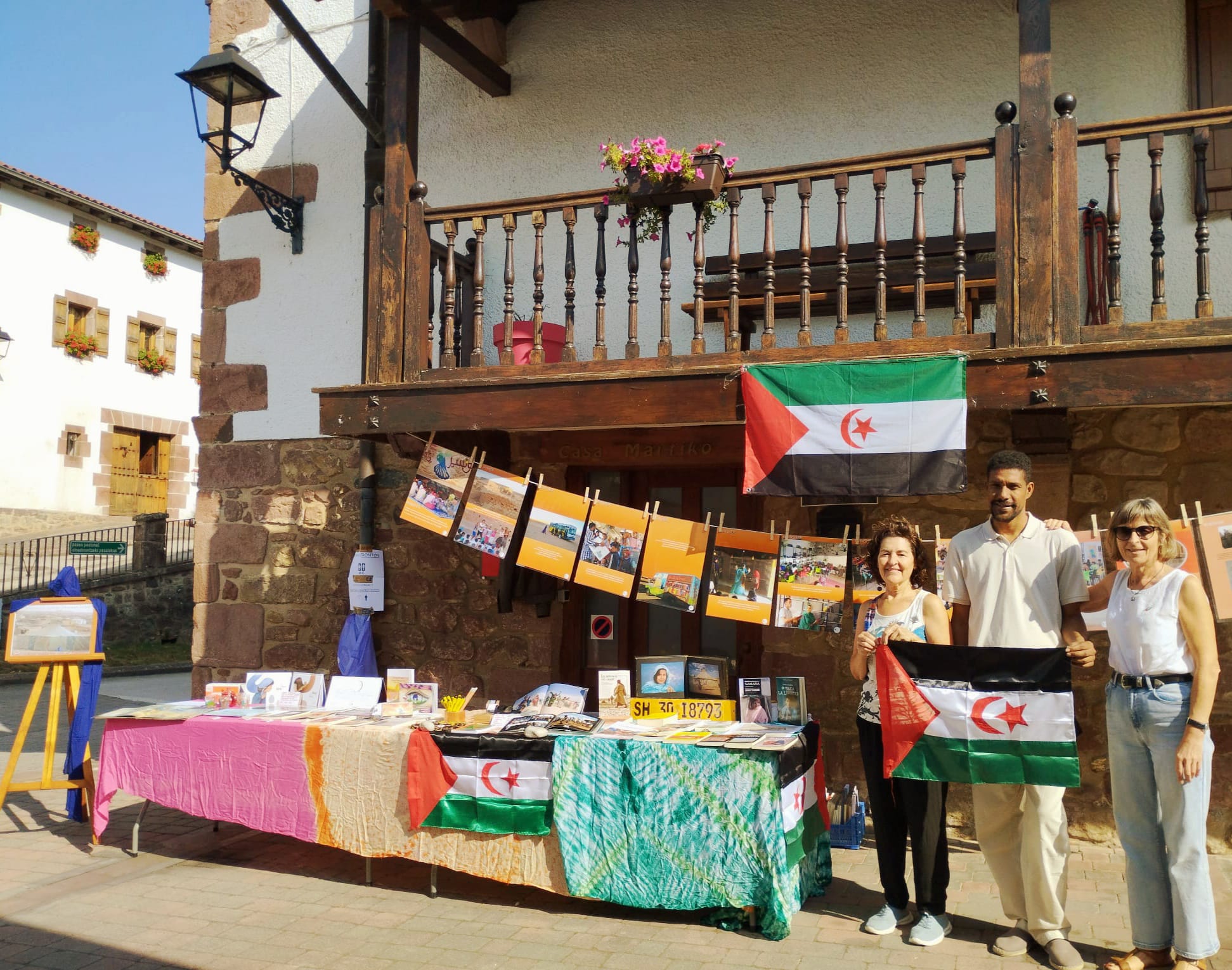 AUNQUE EN PEQUEÑO FORMATO, LA SAHARA MARATÓN PASÓ POR NAVARRA