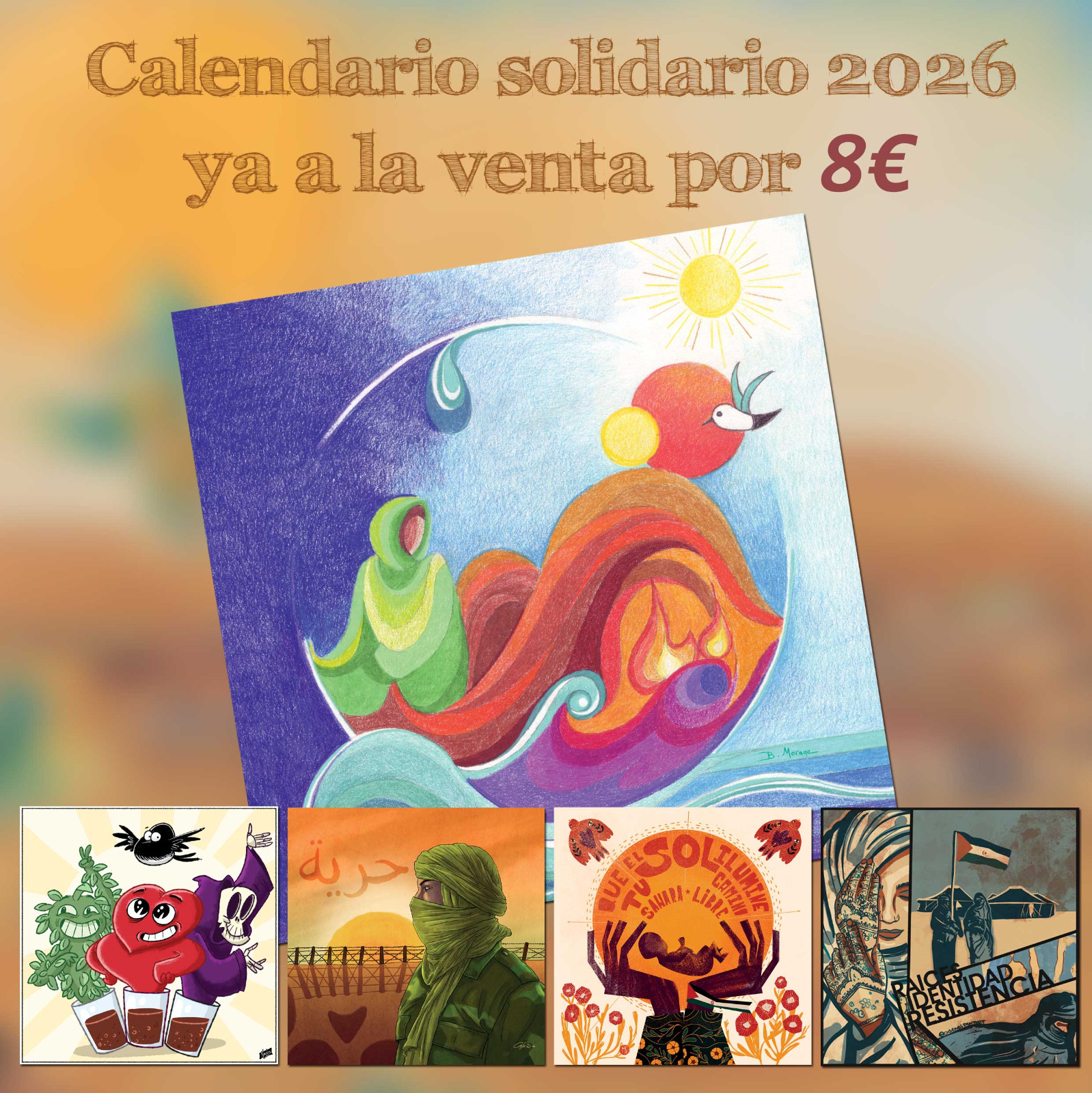 CALENDARIO 2026: IDENTIDAD SAHARAUI