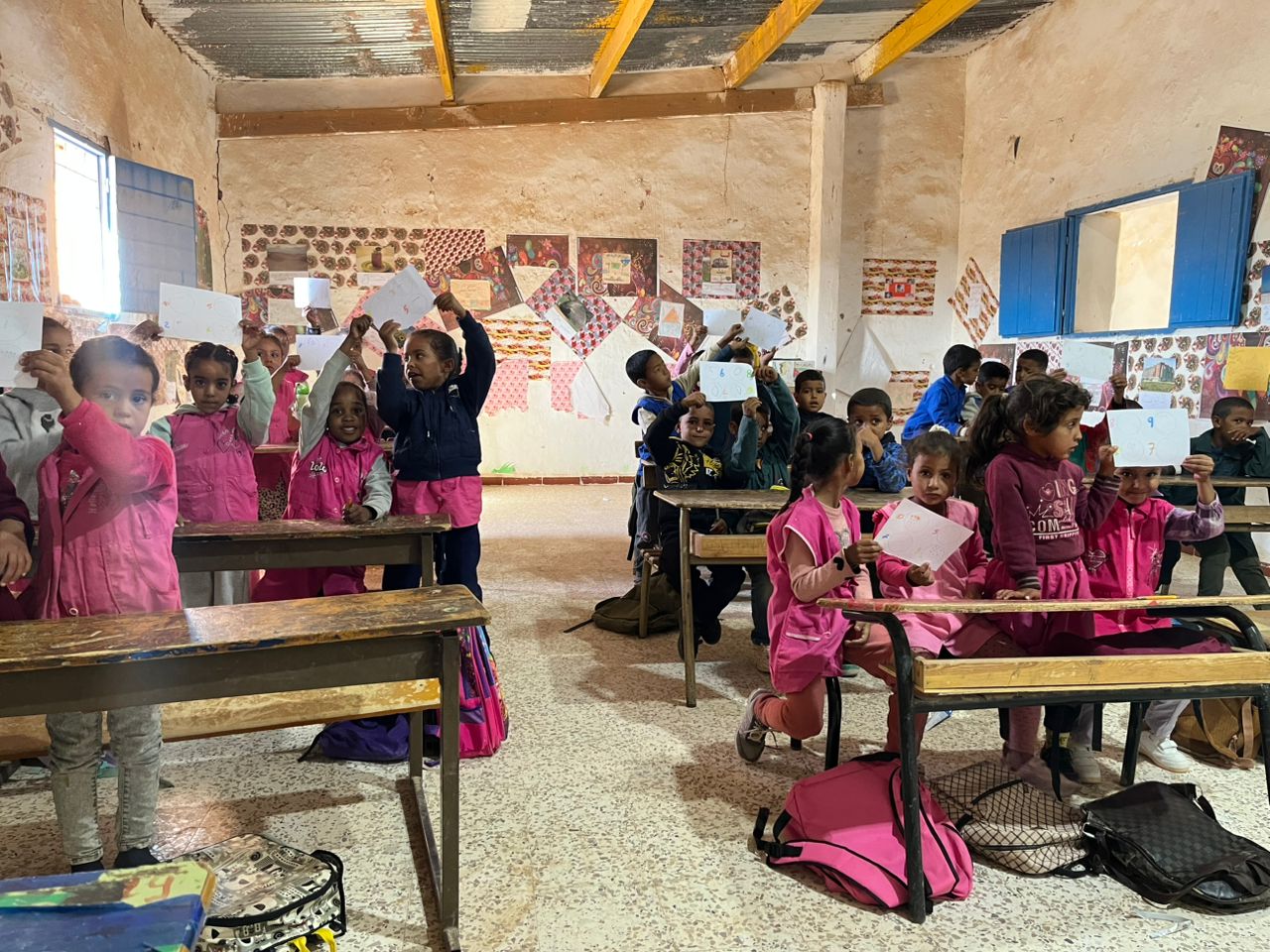 ENTUSIASMO EN EL AULA